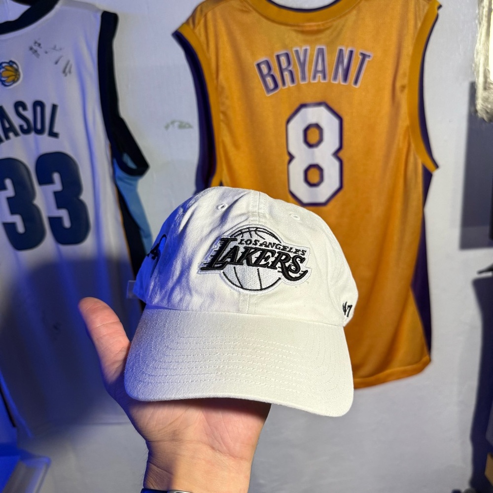 LA Lakers Cap with Kobe Bryant Stitching